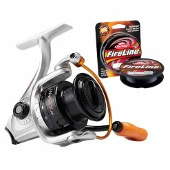 Abu Garcia Max STX, Bespult Mit Fireline