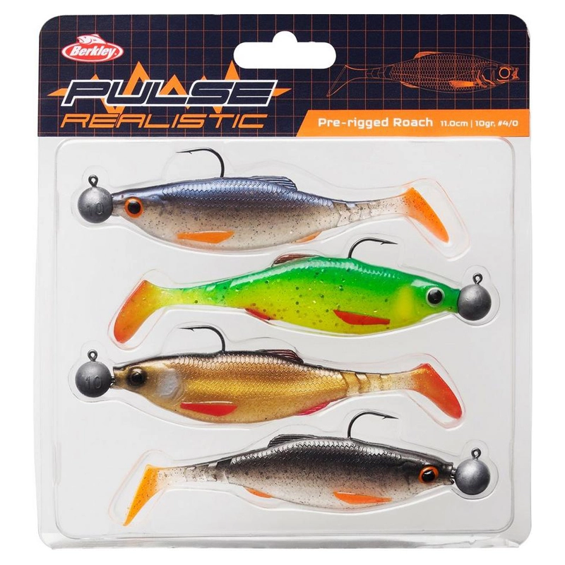 Berkley Pulse Realistic Roach (4stk.) 3 Berkley Pulse Realistic Roach (4stk.)