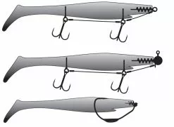 The Pig Pig Shad 23cm -Spinnrollen Verkaufsgeschäft 29 SP172A 107r 3