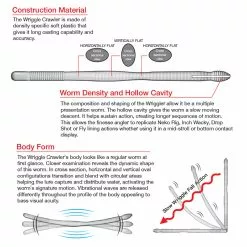 Duo International Realis Wriggle Crawler 12cm 20-pack -Spinnrollen Verkaufsgeschäft F005r 2