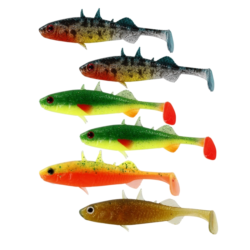 Westin Fishing Westin Stanley The Stickleback Shadtail 7,5cm 4g Dark Water Mix (6-pack) 3 Westin Fishing Westin Stanley The Stickleback Shadtail 7,5cm 4g Dark Water Mix (6-pack)