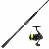 Söder Tackle Scout Silver Ninja Pitch Black Sea Trout Combo -Spinnrollen Verkaufsgeschäft SILVERNINJAPB 1